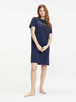 tommy hilfiger logo dress