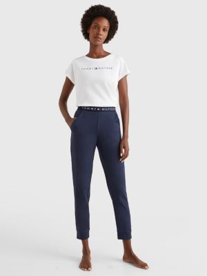 Cuffed Pant Blue Tommy Hilfiger