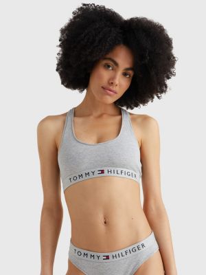 tommy hilfiger grey bralette