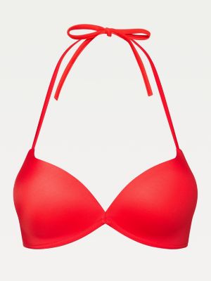 halter neck push up bikini