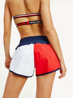 red tommy hilfiger shorts