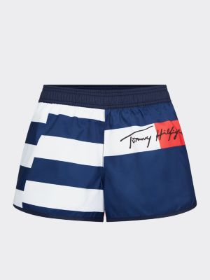 red tommy shorts