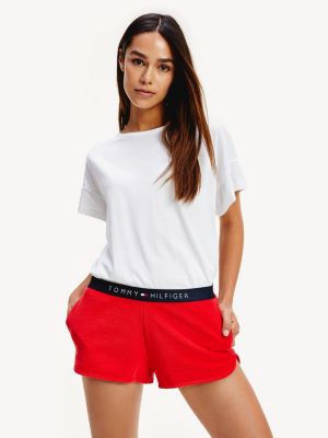 red tommy hilfiger shorts