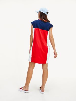 tommy hilfiger red dress