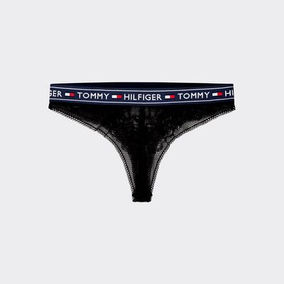 tommy hilfiger logo black
