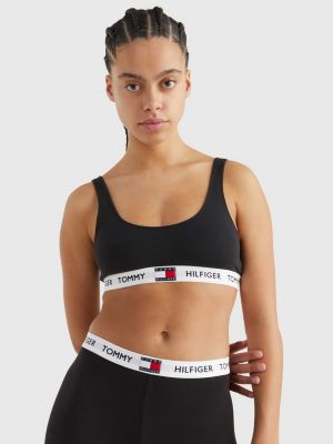 tommy hilfiger black bralette