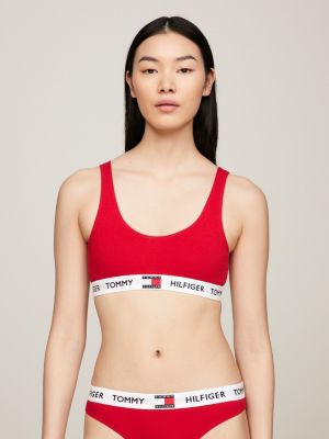 tommy hilfiger bralette red