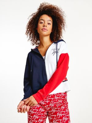 tommy hilfiger colour block hoodie