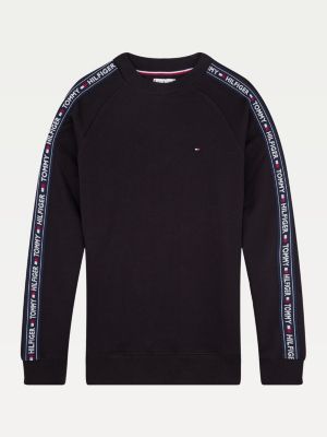 tommy hilfiger tape sweatshirt