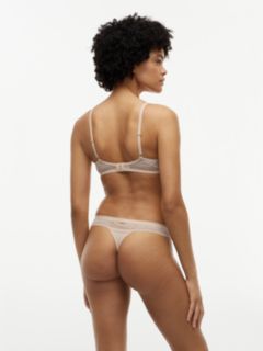 Wireless Padded Push-Up Triangle Bra — Pink 5