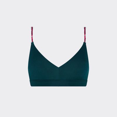 tommy hilfiger logo tape strap bralette