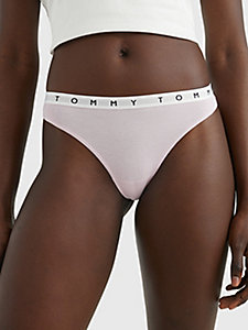 Sarcelle de marée Teal Tommy Hilfiger Logo Original Thong 