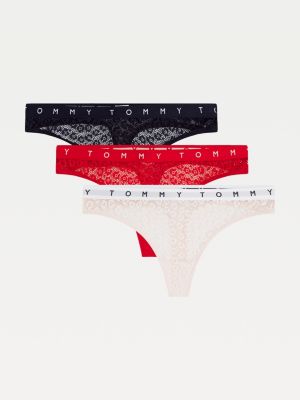 3-Pack Lace Thongs | MULTI | Tommy Hilfiger