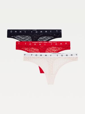 red tommy hilfiger thong