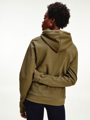 khaki tommy hilfiger hoodie