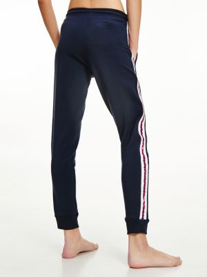 Cotton Modal Joggers Blue Tommy Hilfiger