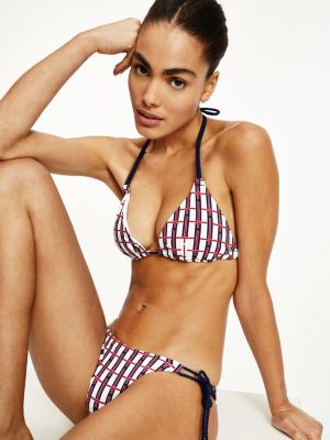 tommy hilfiger triangle bikini top