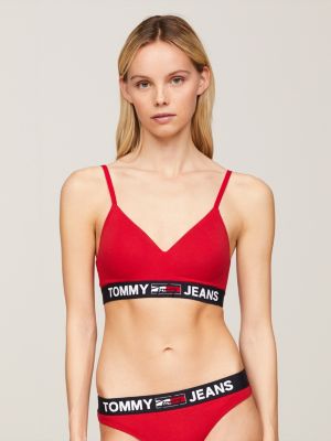 red tommy hilfiger bralette