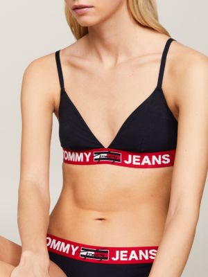 Tommy Hilfiger - logo underband unlined triangle bra - women - dstore online