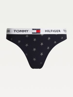 Trusiki Brify S Uzorom Sinij Tommy Hilfiger