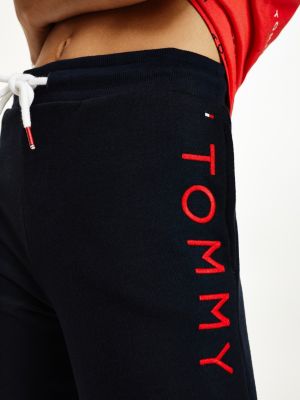 Dzhogery S Vyshitymi Logotipami Sinij Tommy Hilfiger