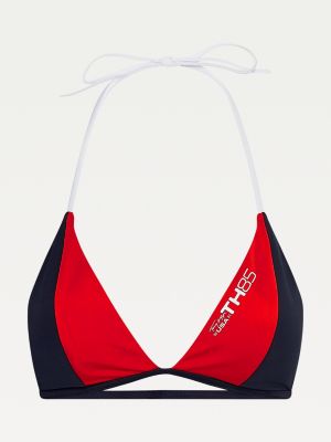 tommy hilfiger triangle fixed bikini