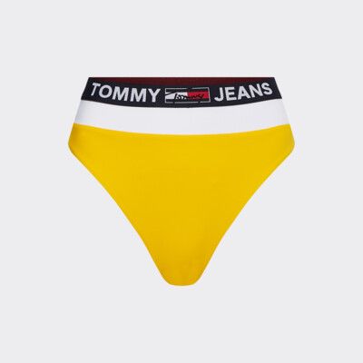 Niz Bikini S Effektom Cvetovyh Blokov Sinij Tommy Hilfiger