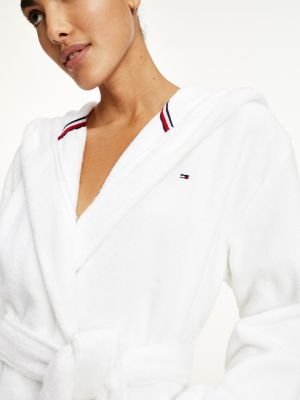 tommy hilfiger towelling bathrobe