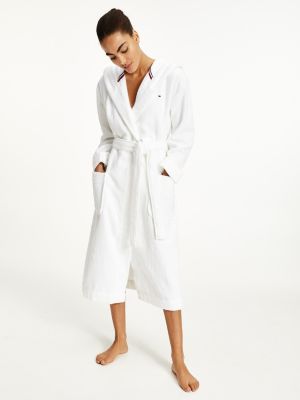 tommy hilfiger towelling bathrobe