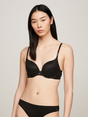 Ultra Soft Demi-Cup Bra, Black