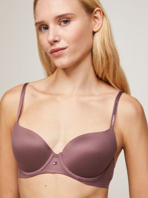 Ultra Soft Push-Up Bra, Purple