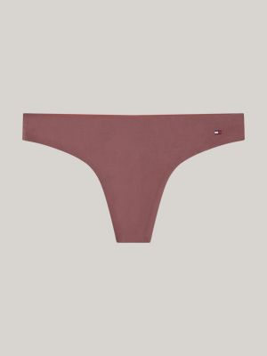 purple th ultra soft thong for women tommy hilfiger