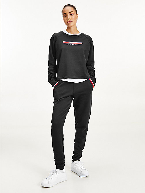 black lounge seacell™ sweatshirt for women tommy hilfiger
