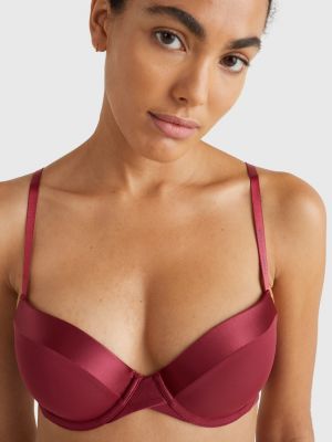 Sujetador con acabados en satén | ROJO | Tommy Hilfiger