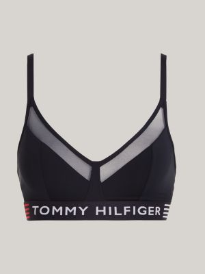 Tommy Hilfiger TRIANGLE BRA - T-shirt bra - desert sky/dark blue