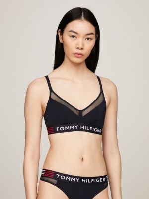 TOMMY HILFIGER SPORT Intimates Aqua Low Impact Sports Bra XS 