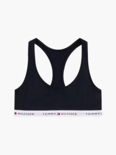 Tommy Icons Unlined Bralette — Blue 7