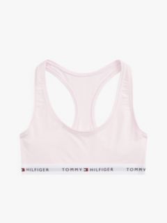 Tommy Icons Unlined Bralette — Pink 7