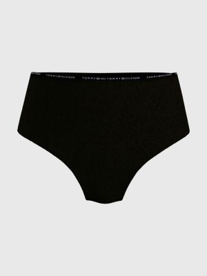 High Rise Logo Waistband Briefs BLACK Tommy Hilfiger