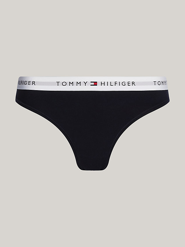 blue icon repeat logo briefs for women tommy hilfiger