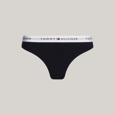 Tommy Hilfiger Femme Vêtements Sous-vêtements Culottes & Bas Strings String Tommy Icons avec ceinture à logo 