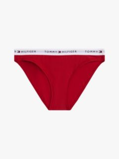 Repeat Logo Waistband Briefs — Red 7