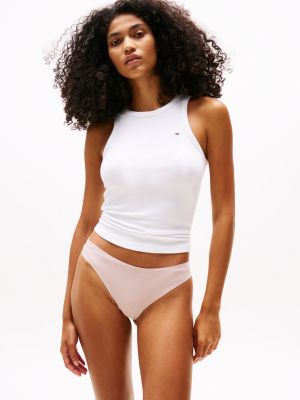 multi 3er-pack unvernähte brazilian-slips für damen - tommy hilfiger