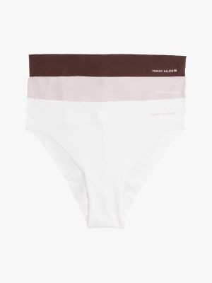 multi 3-pack raw cut brazilian briefs for women tommy hilfiger