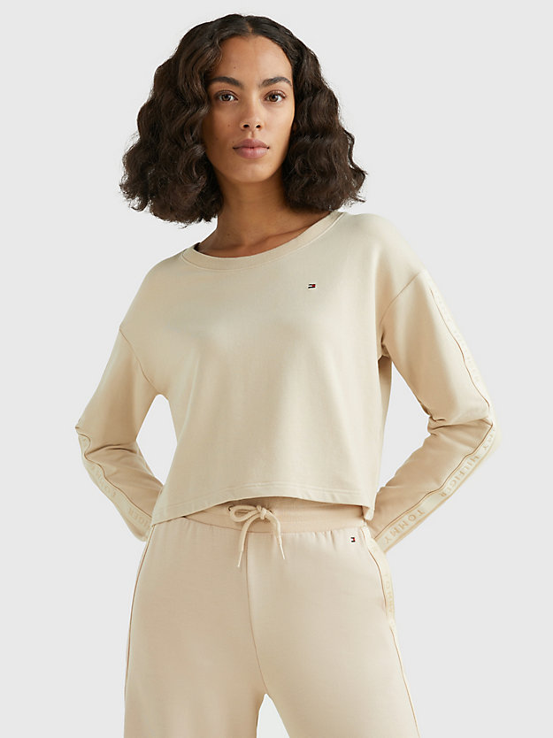 MISTY BLUSH Relaxed Fit Lounge Sweatshirt for women TOMMY HILFIGER