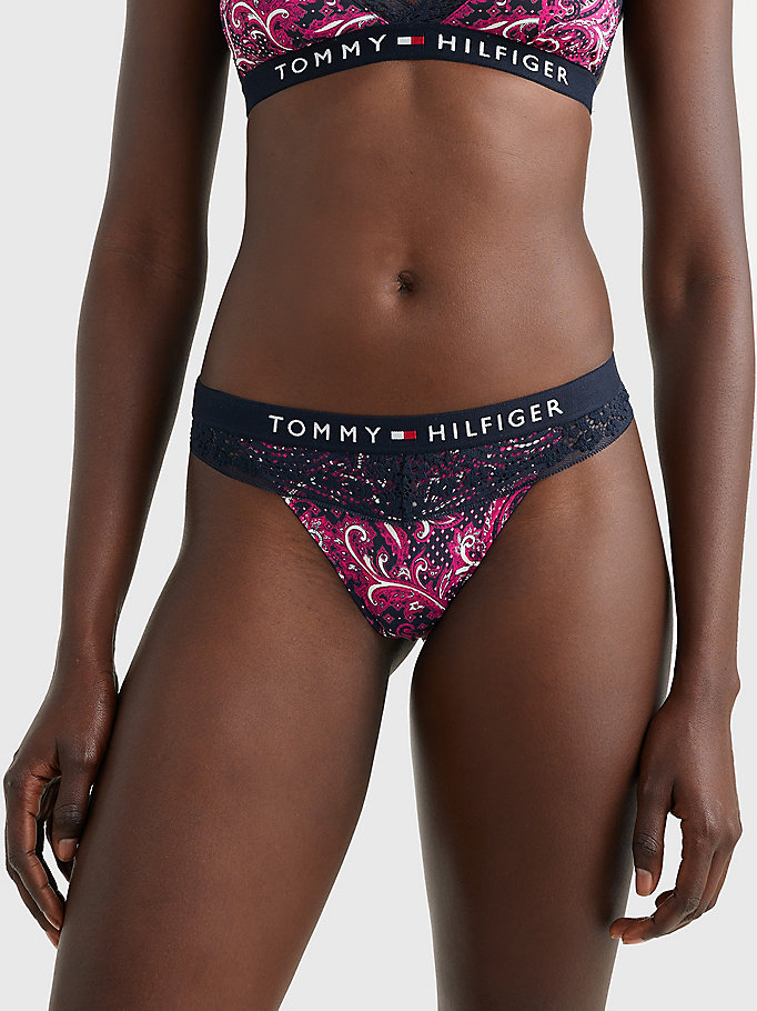 Tommy Hilfiger Bikini Tanga para Mujer 