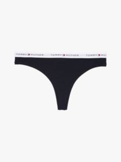 Curve Tommy Icons Logo Waistband Thong — Blue 5