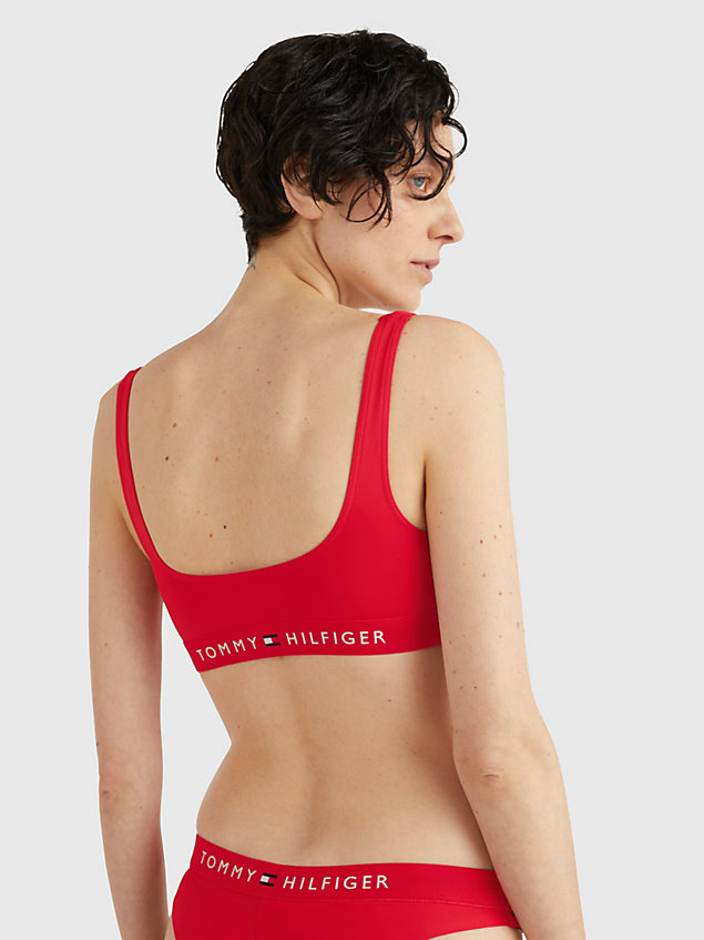 red original bikini-bralette für damen - tommy hilfiger