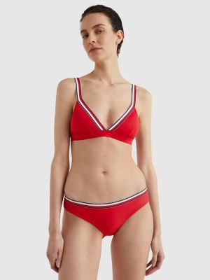 Bikini tommy best sale hilfiger rojo