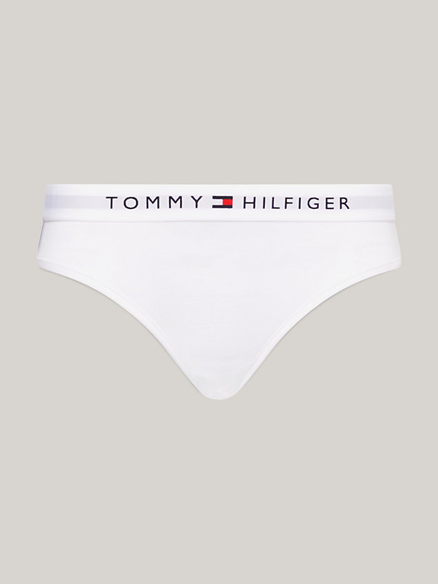 white th original logo waist briefs for women tommy hilfiger